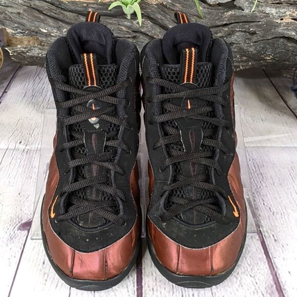 Nike Air Foamposite Pro Hyper Crimson Sneakers - Size 3Y - Picture 2 of 10